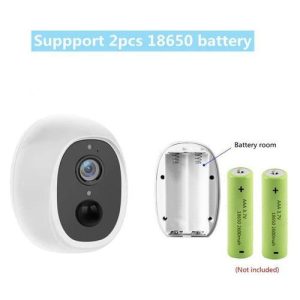Rechargeable Pir Motion Recording Wifi Cctv Camera